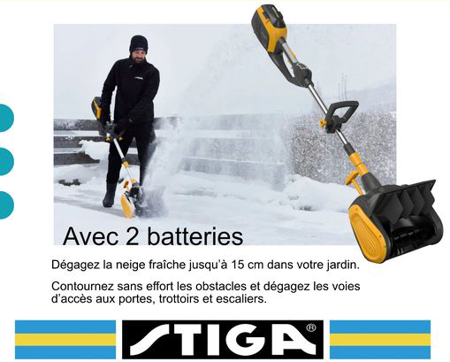 Fraise à neige, accessoire pour porte-outils thermique pour neige